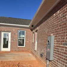 New-Construction-Brick-Cleaning-in-Burlington-NC 2